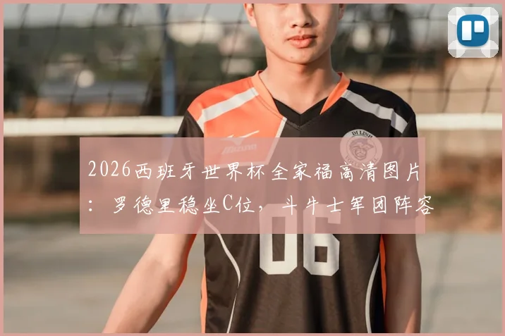2026西班牙世界杯全家福高清图片：罗德里稳坐C位，斗牛士军团阵容一览